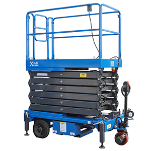 剪叉式升降平臺(tái)提升體育場(chǎng)館清潔效率的解決方案