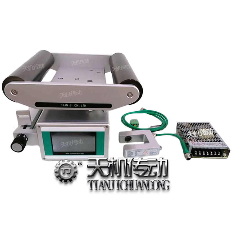 面對(duì)口罩物料跑偏，可使用糾偏一體機(jī)